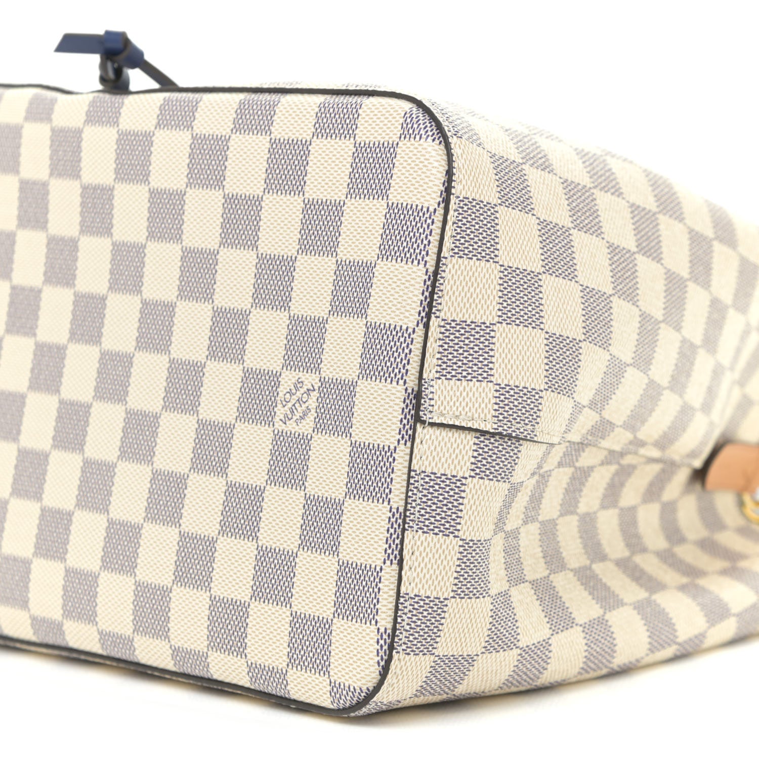 Louis Vuitton Damier Azur Braided Neonoe MM Blue 10 of 11