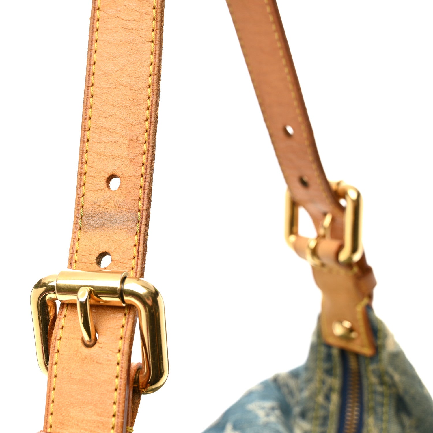 Louis Vuitton Denim Baggy GM Blue 12 of 13