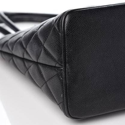 Chanel Caviar Quilted Medallion Tote Black 13 of 13