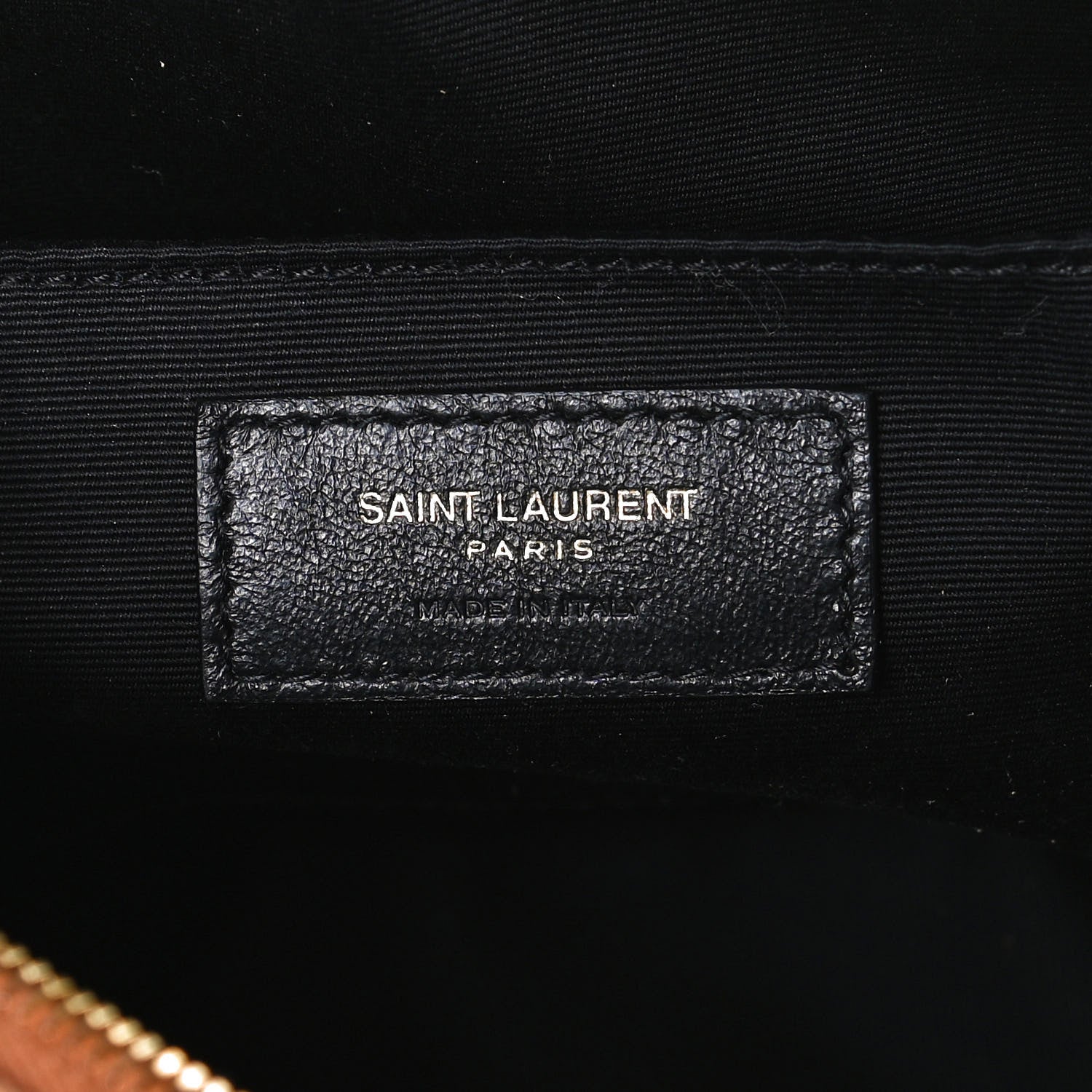 Saint Laurent Suede Matelasse Monogram Lou Camera Bag Cinnamon 6 of 10