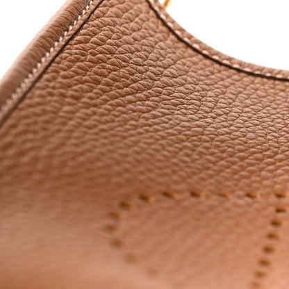 Hermes Taurillon Clemence Evelyne TPM Gold 7 of 11