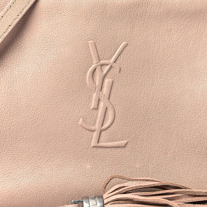 Saint Laurent Lambskin Monogram Small Lou Camera Bag Marble Pink 7 of 13
