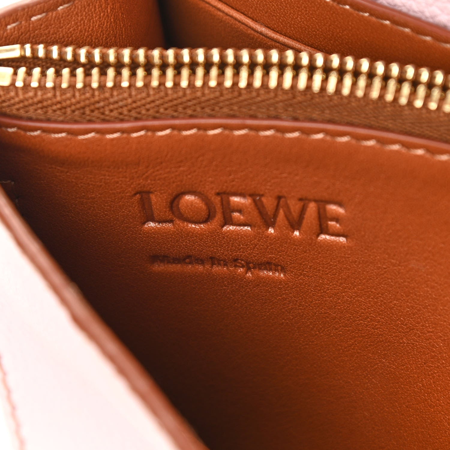 Loewe Grained Calfskin Mini Barcelona Shoulder Bag Rosa 5 of 11