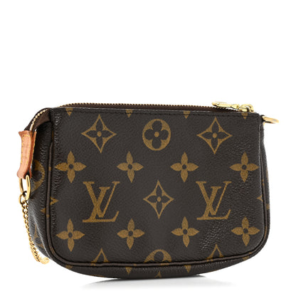 Louis Vuitton Monogram Complice Trunks and Bags Mini Pochette Accessories Beige 3 of 10