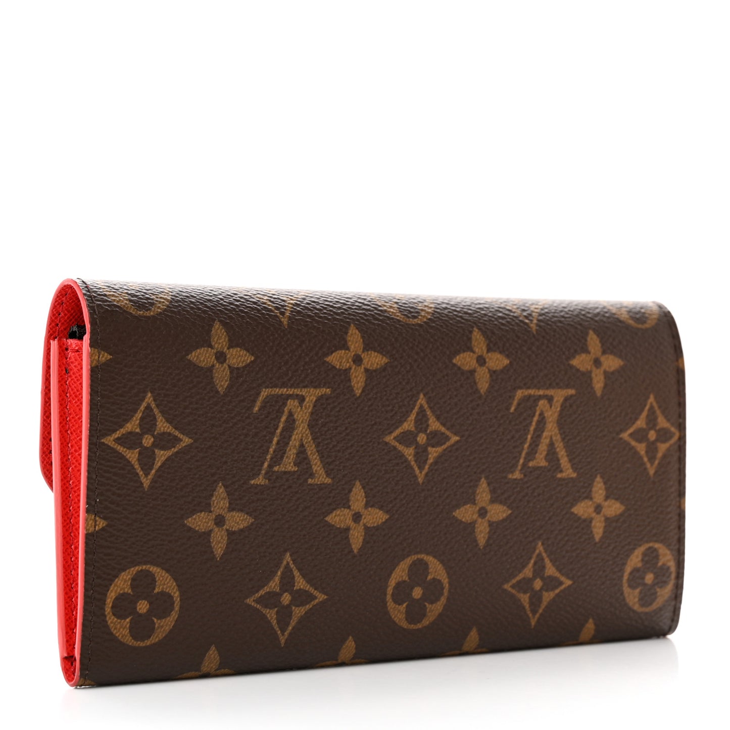 Monogram Bloom Flower Emilie Wallet Rouge
