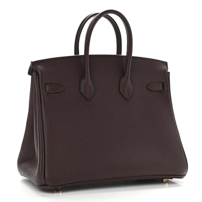 Hermes Togo Birkin 25 Rouge Sellier 2 of 9