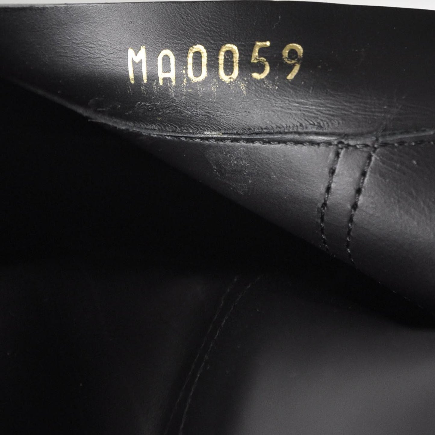 Leather Black High Heel Ankle Boots 38