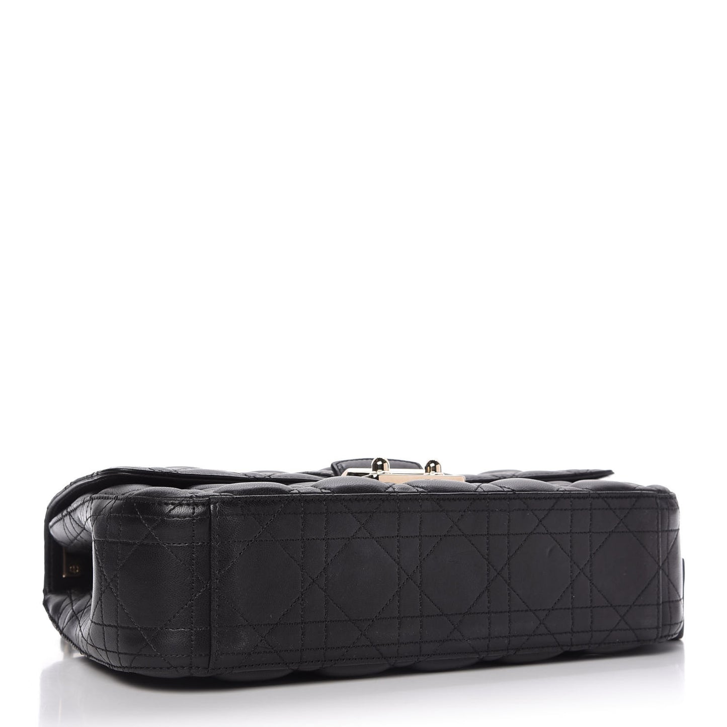 Lambskin Cannage Medium Miss Dior Flap Black