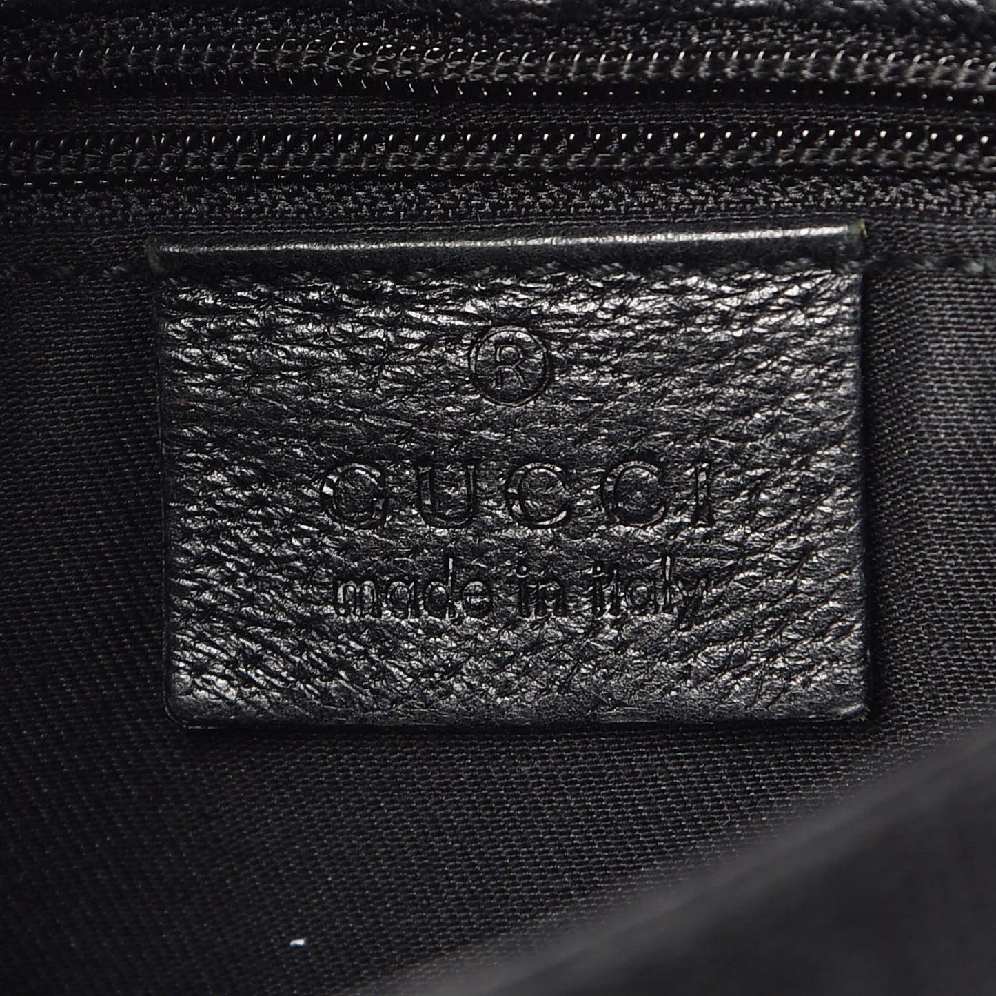 GG Monogram Web Buckle Belt Bag Black