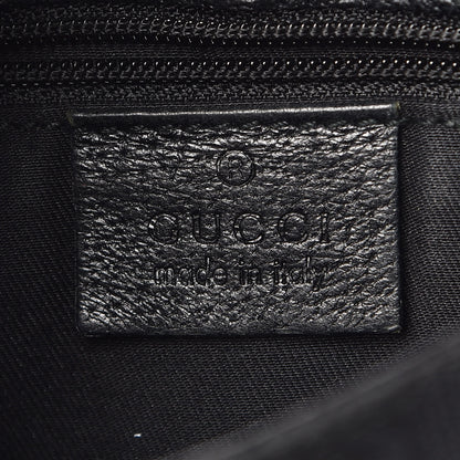 Gucci GG Monogram Web Buckle Belt Bag Black 6 of 9