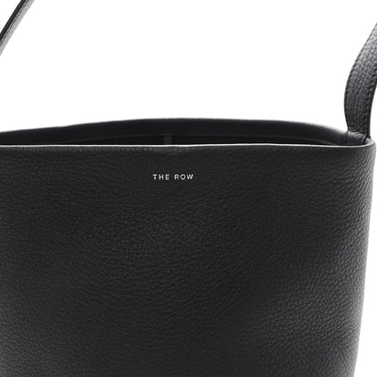 The Row Grained Calfskin Small N/S Park Tote Black 7 of 10