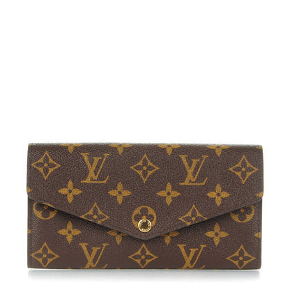 Louis Vuitton Monogram Sarah Wallet NM 1 of 7