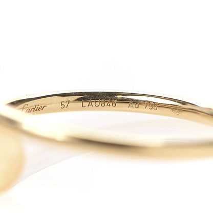 Cartier 18K Yellow Gold Small Juste Un Clou Ring 57 8 5 of 7