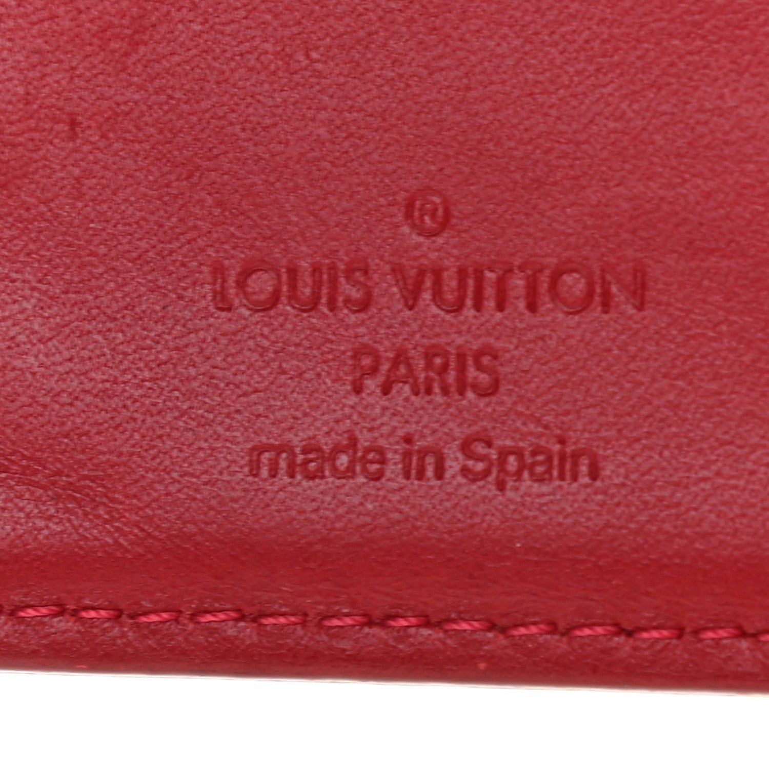 Louis Vuitton Vernis Small Ring Agenda Cover Pomme D'Amour 6 of 9