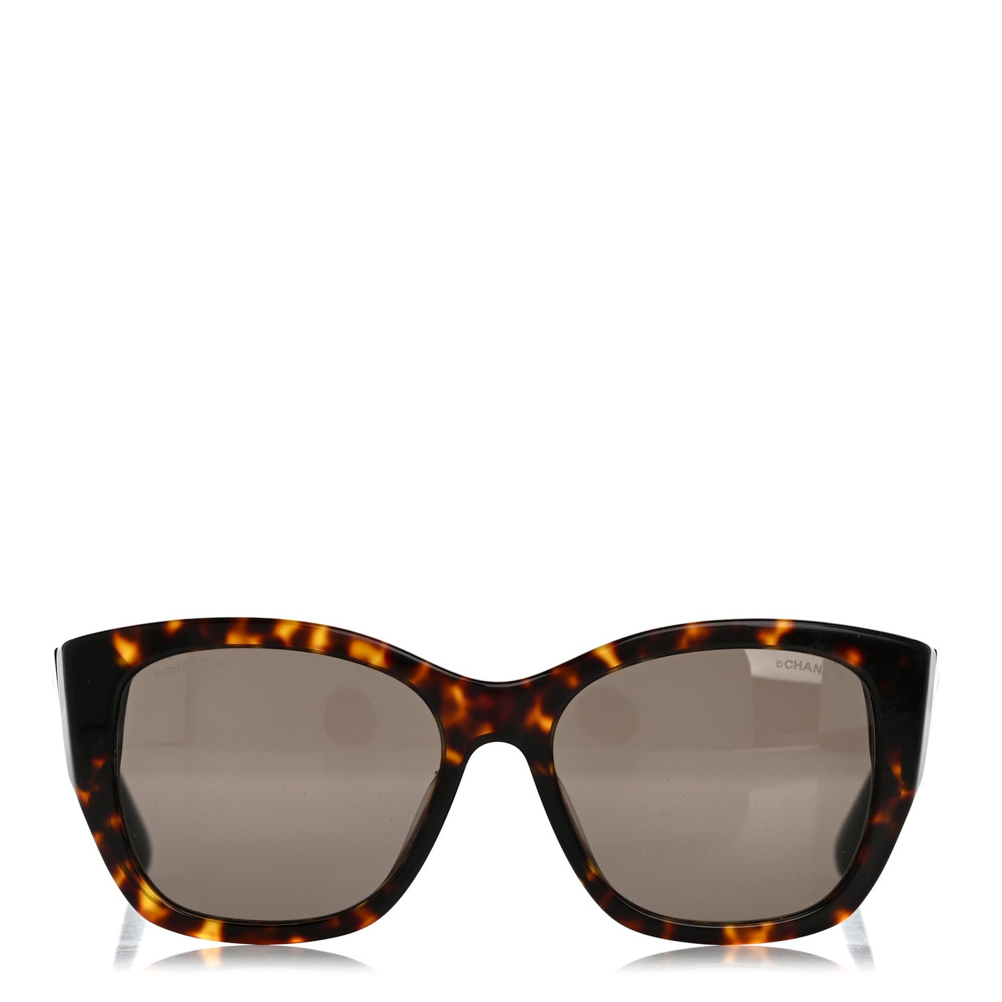 Acetate Polarized Butterfly Signature CC Sunglasses 5429-A Black