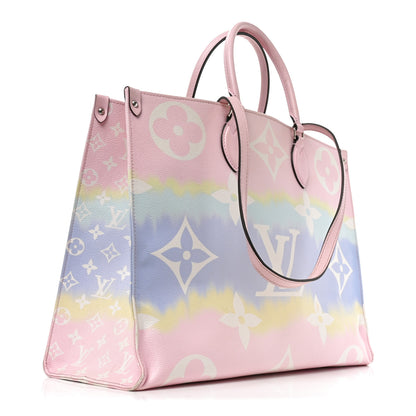 Louis Vuitton Monogram Escale Onthego GM Pastel 3 of 9
