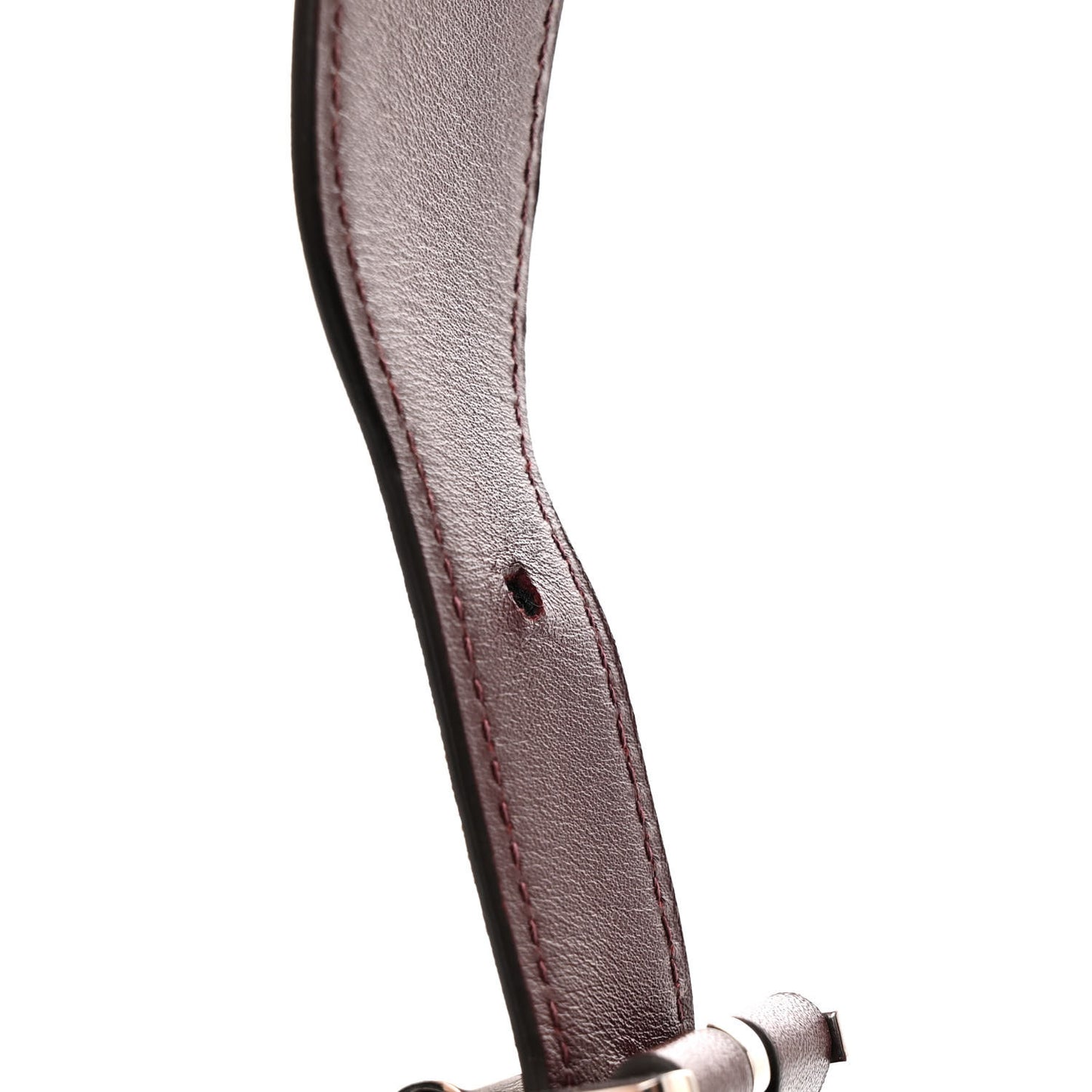 Shiny Smooth Calfskin East West Bayswater Black Cherry