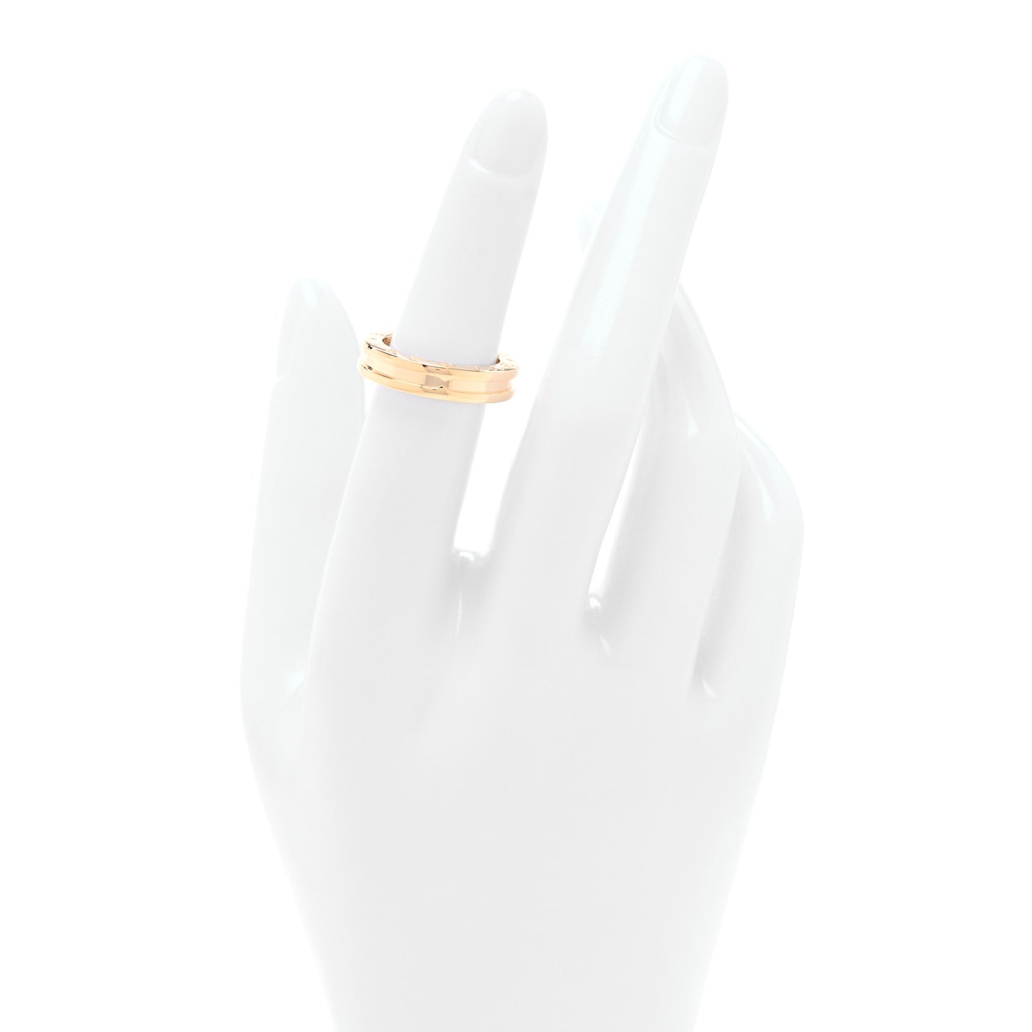 18K Yellow Gold B.Zero1 One-Band Ring 50 5.25