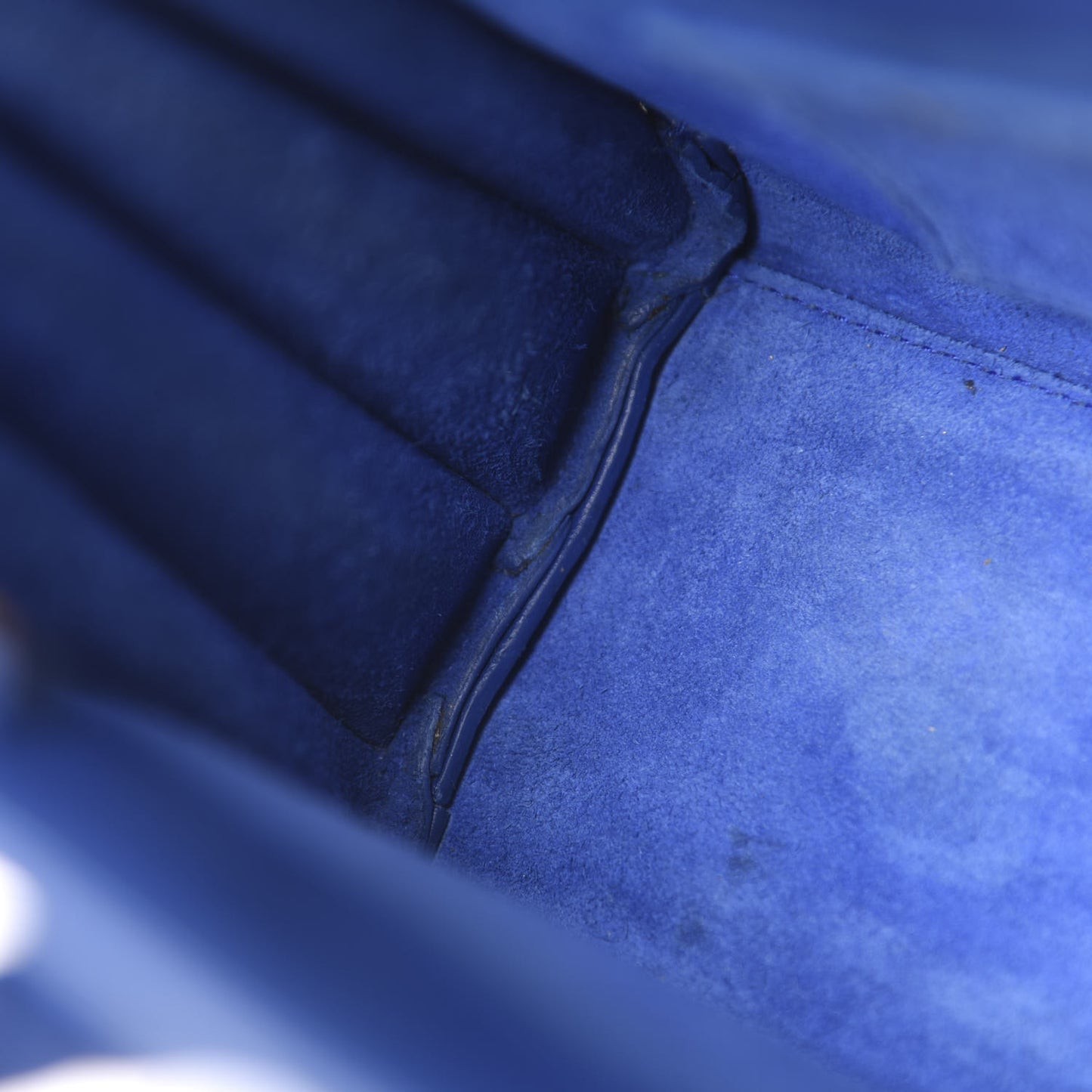 Calfskin Nano Sac De Jour Royal Blue
