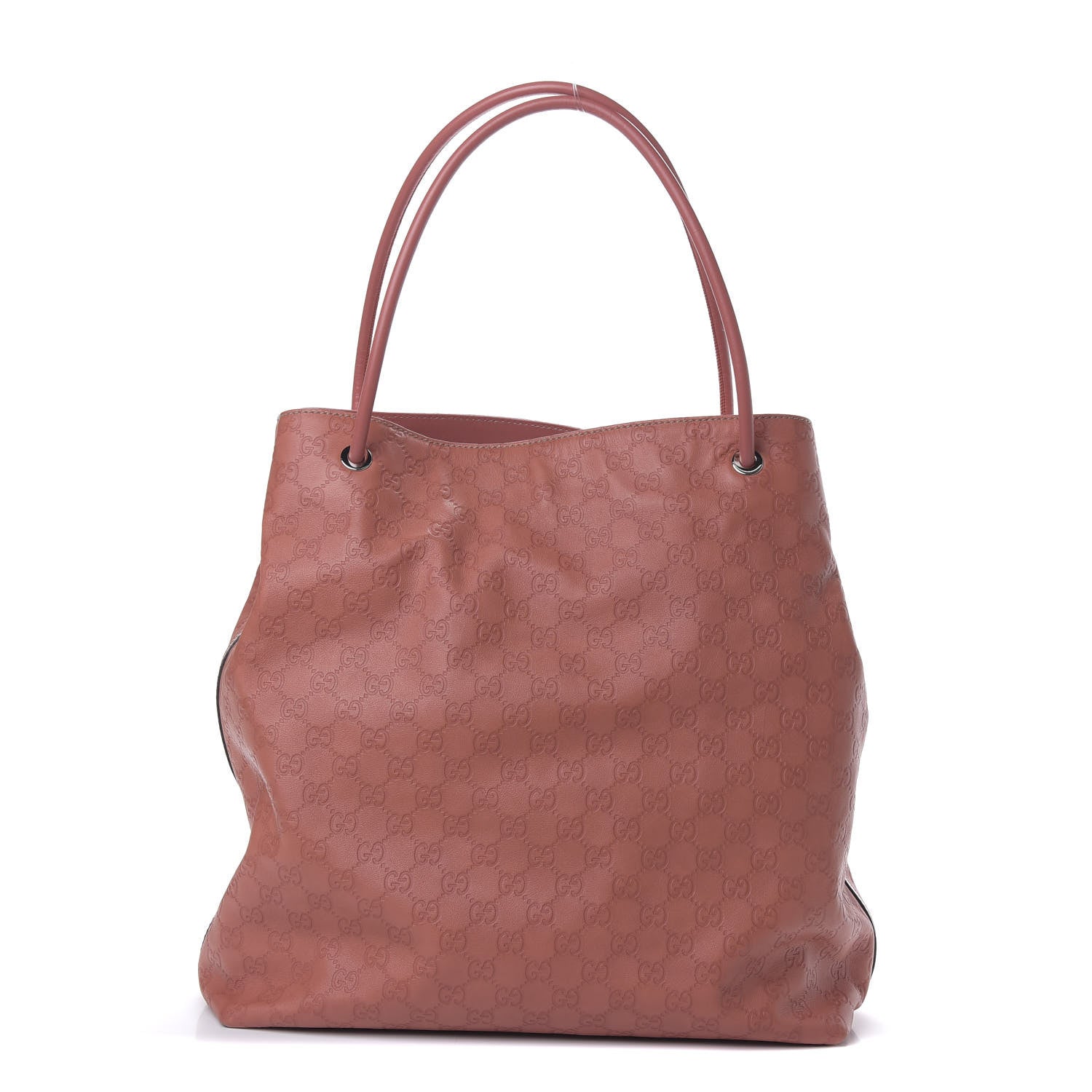 Gucci Guccissima Large Gifford Shopping Tote Soft Pink 1 of 9