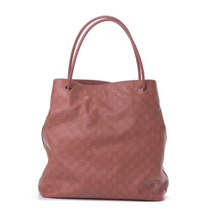 Gucci Guccissima Large Gifford Shopping Tote Soft Pink 1 of 9