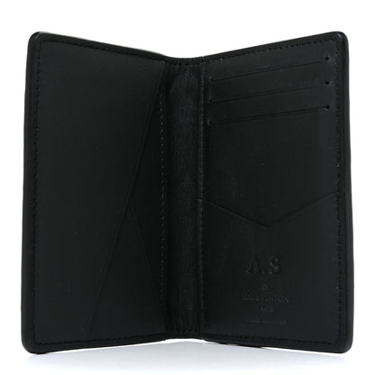 Louis Vuitton Taurillon Monogram Pocket Organizer Black 5 of 9