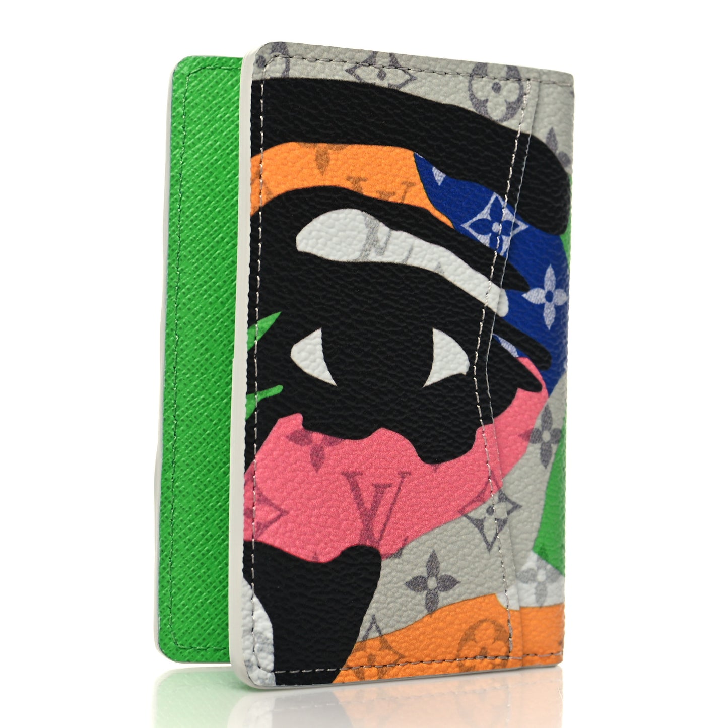 Monogram Portrait Pocket Organizer Multicolor