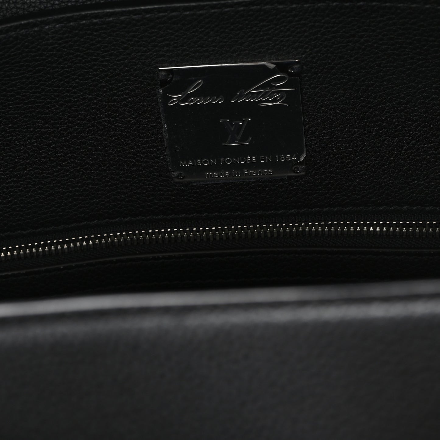 Millesime Calfskin Georges Tote GM Black