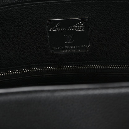 Louis Vuitton Millesime Calfskin Georges Tote GM Black 7 of 10