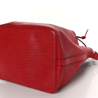 Louis Vuitton Epi Petit Noe Castillan Red 7 of 7