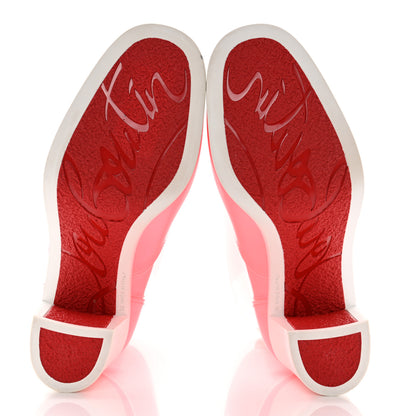 Christian Louboutin PVC Loubirain 70MM Rain Boots 36 Bubble Gum 5 of 11