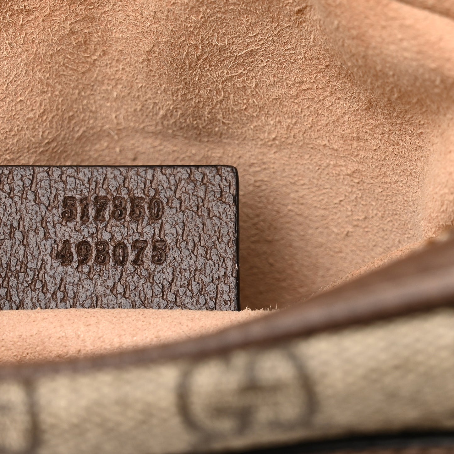 GG Supreme Monogram Web Mini Ophidia Shoulder Bag Brown