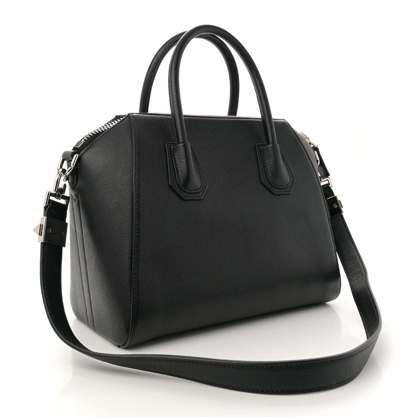 Sugar Goatskin Small Antigona Black