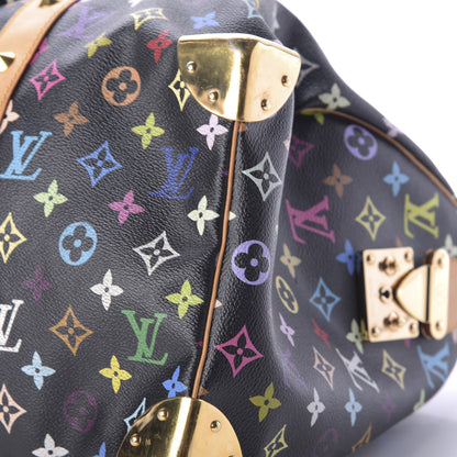 Louis Vuitton Monogram Multicolor Keepall 45 Black 5 of 15
