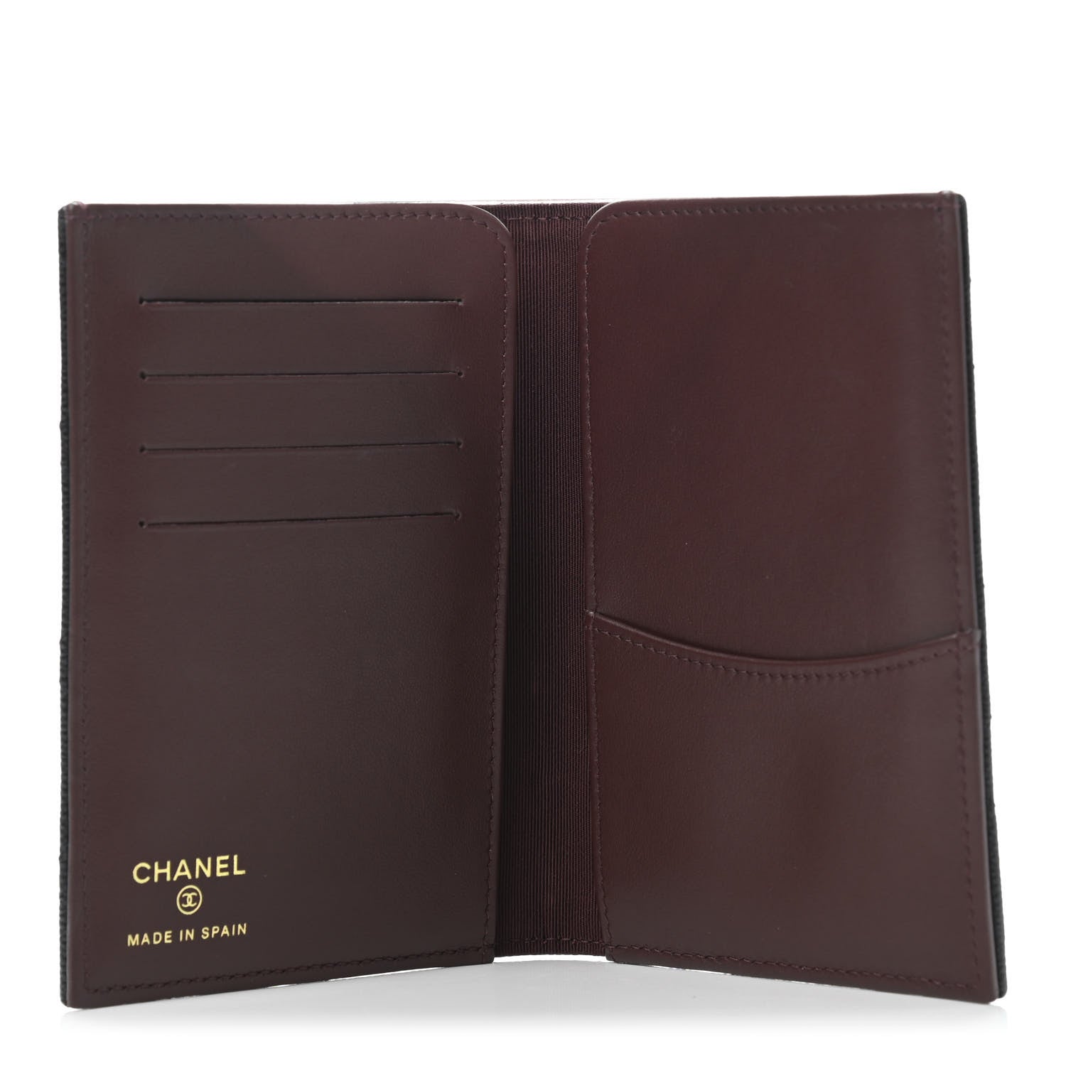 Chanel Caviar Quilted Passport Holder Black 4 of 4