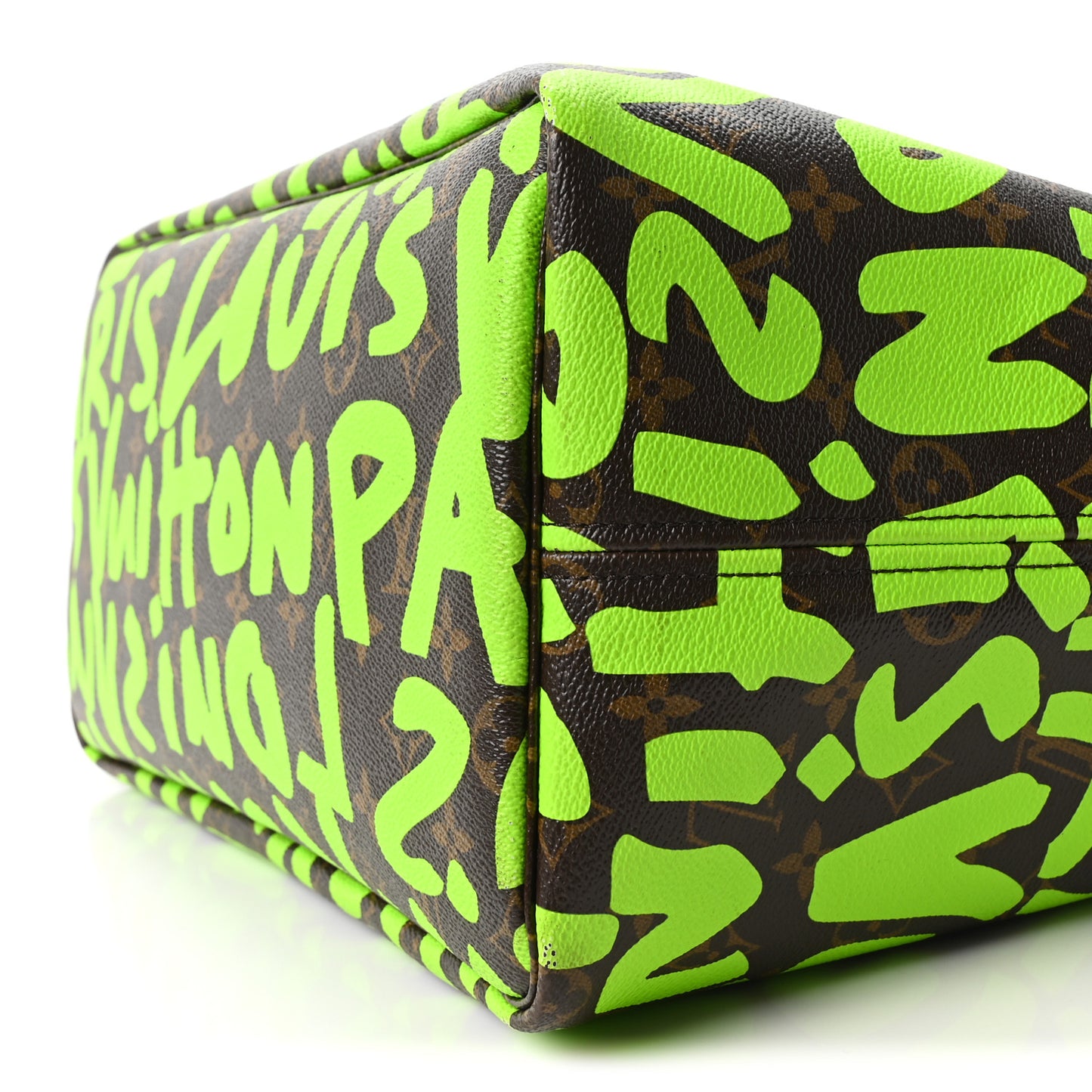 Monogram Graffiti Neverfull GM Green