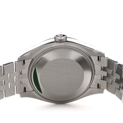 Rolex Stainless Steel 18K White Gold 31mm Oyster Perpetual Datejust Watch Silver 278274 4 of 5