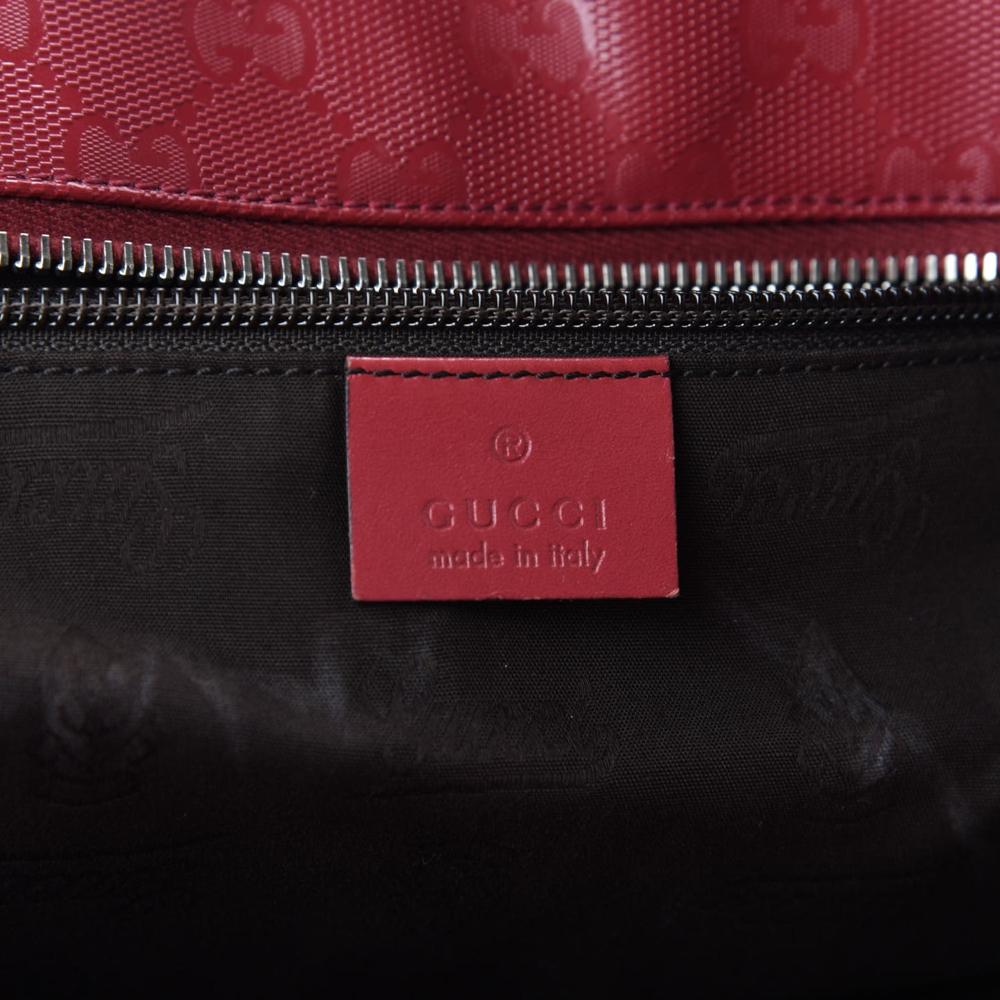 Imprime Monogram Medium Zippered Shopping Tote Rose Blush