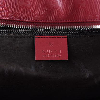 Gucci Imprime Monogram Medium Zippered Shopping Tote Rose Blush 6 of 9