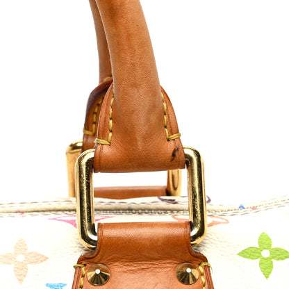 Louis Vuitton Monogram Multicolor Speedy 30 White 16 of 17