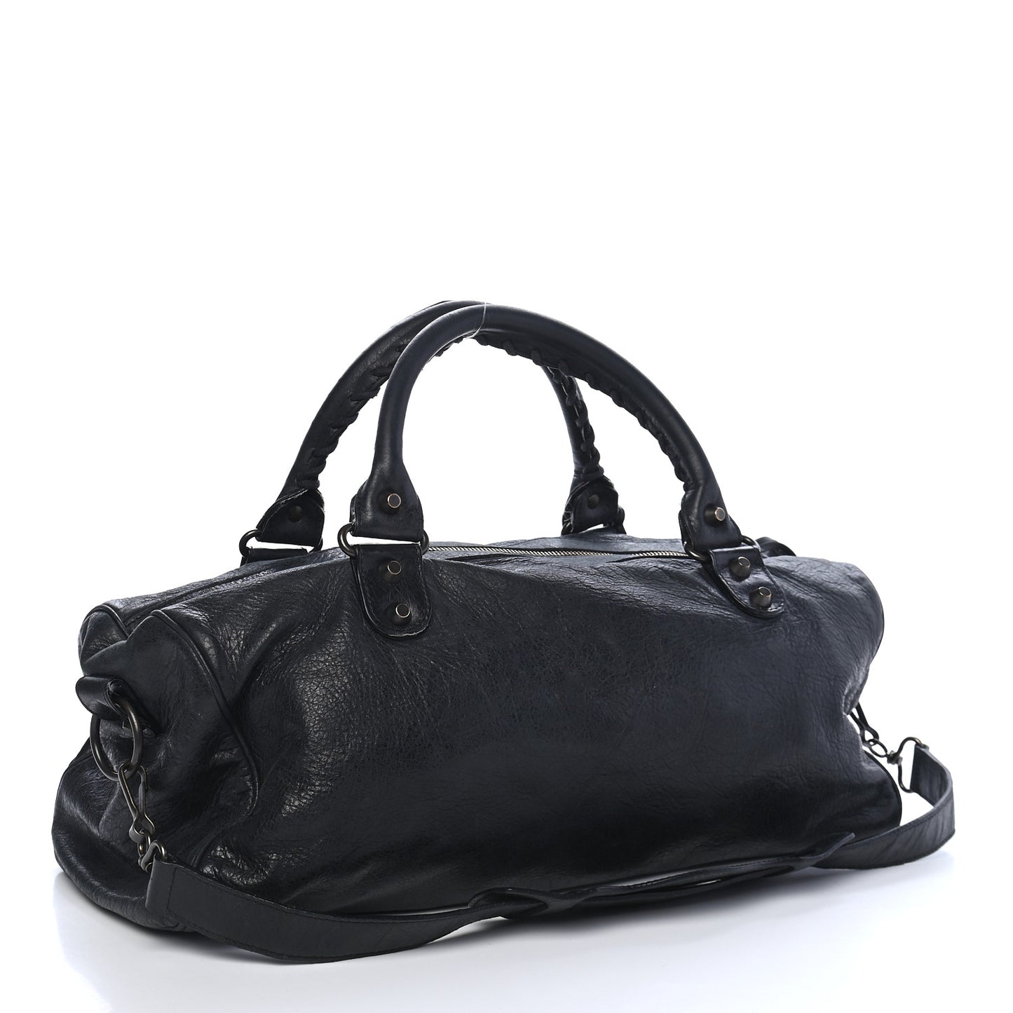 Agneau Classic Hardware Twiggy Black