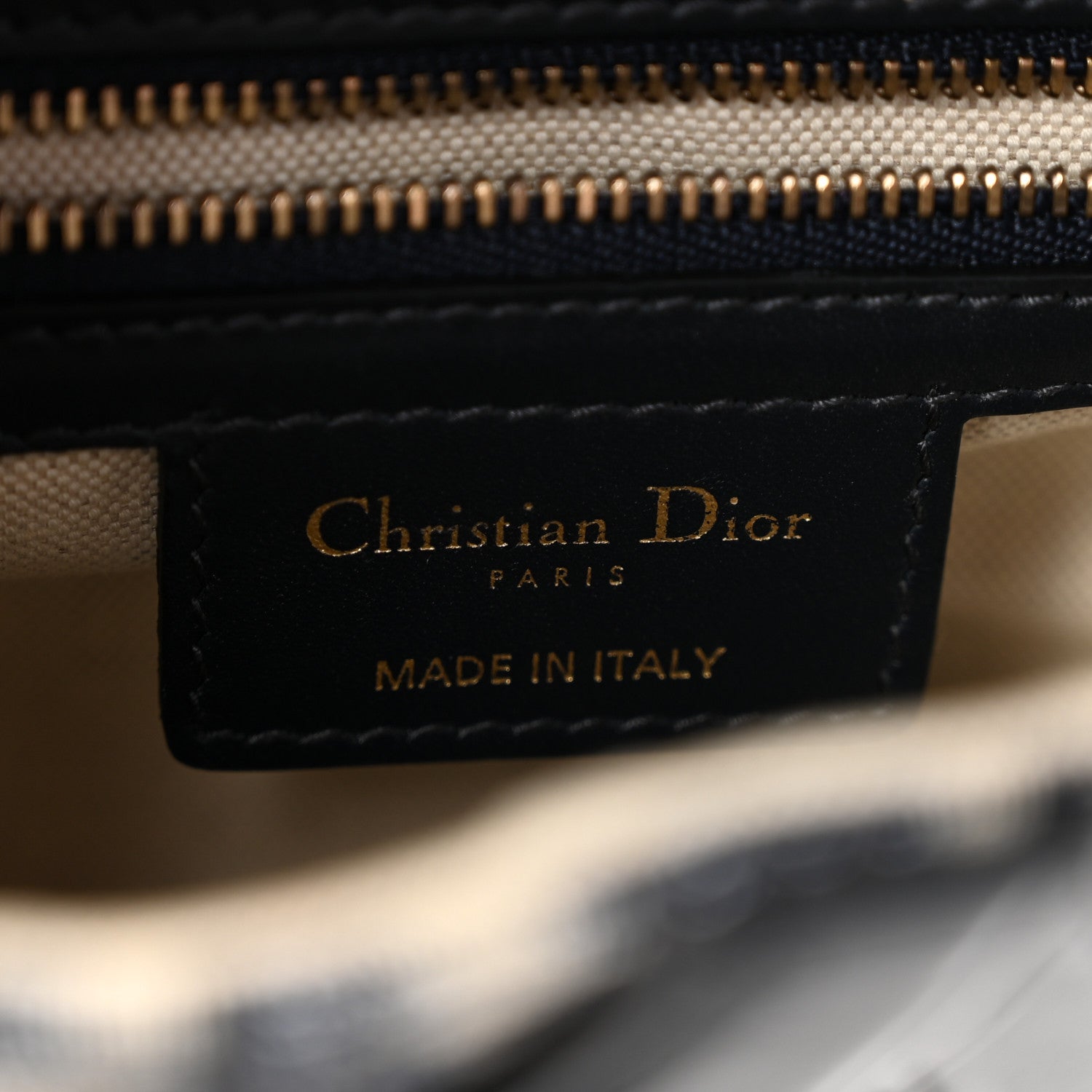 Christian Dior Oblique Saddle Bag Blue 6 of 12