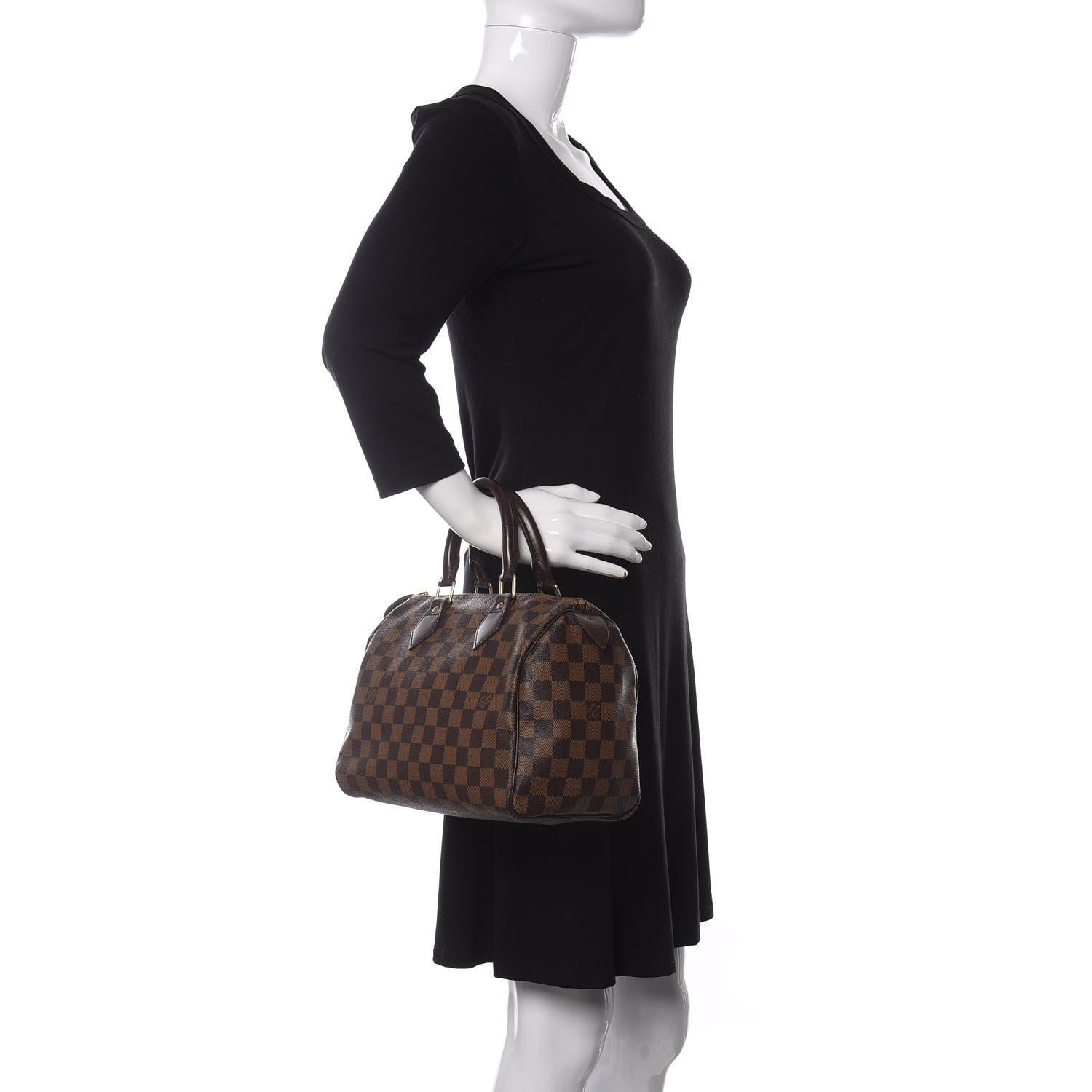 Louis Vuitton Damier Ebene Speedy 25 2 of 15