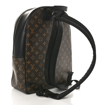 Louis Vuitton Monogram Macassar Josh Backpack 2 of 8