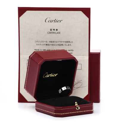 Cartier 18K White Gold 5.5mm LOVE Ring 55 7.25 7 of 7