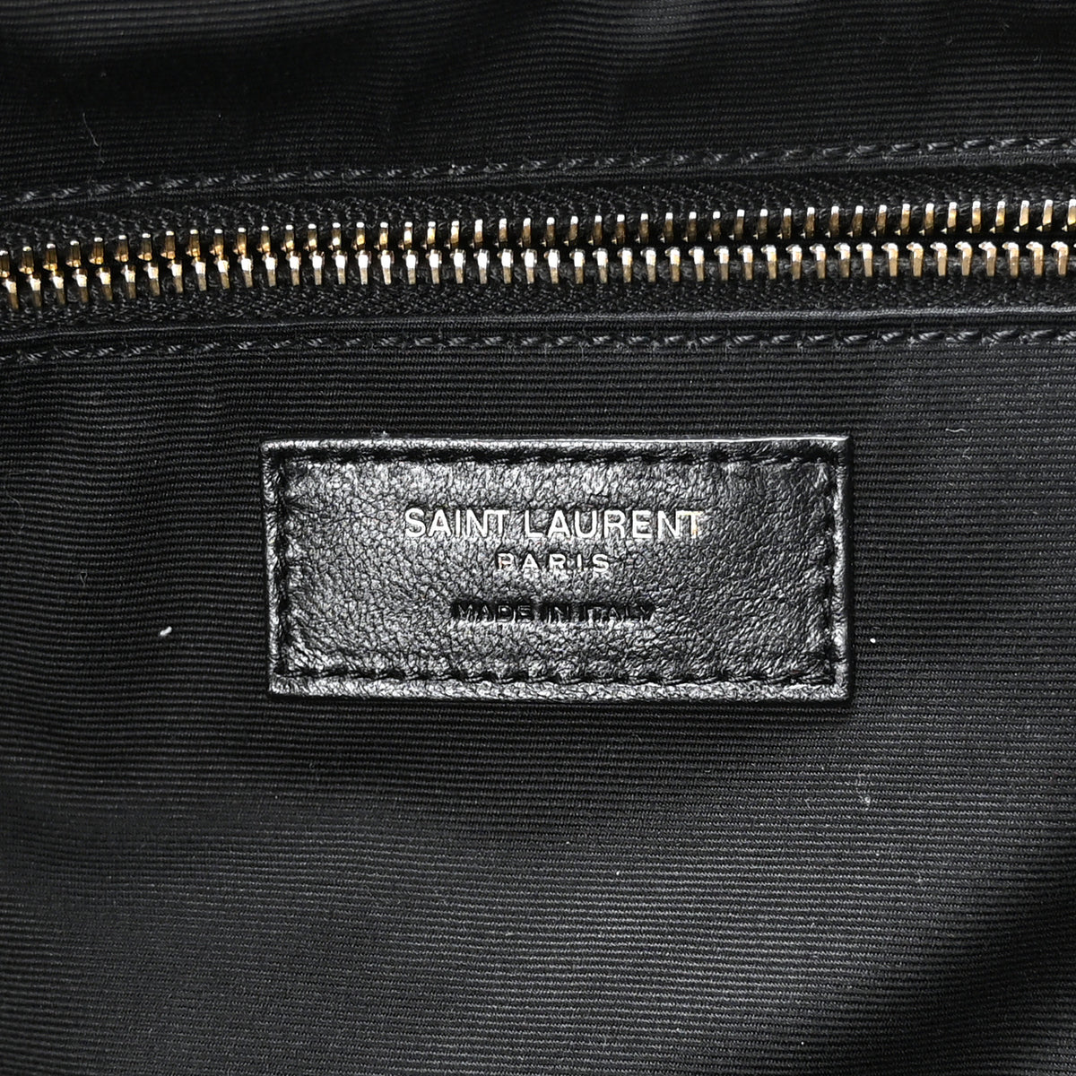 Saint Laurent Lambskin Quilted Maxi Icare Shopping Tote Black 6 of 10