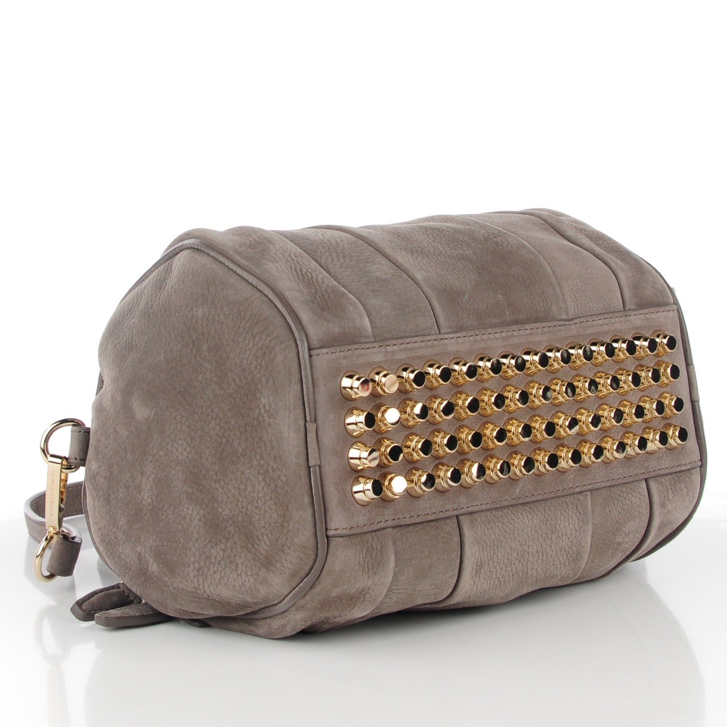 Alexander Wang Nubuck Rockie Elephant Pale Gold Hardware 4 of 8