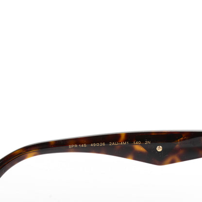 Prada Saffiano Cinema Sunglasses SPR 14S Havana 4 of 6