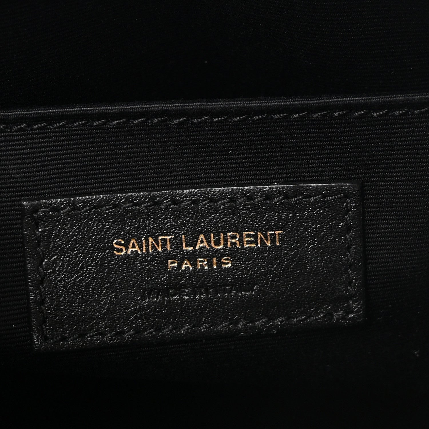 Saint Laurent Calfskin Matelasse Monogram Lou Camera Bag Dark Beige 6 of 9
