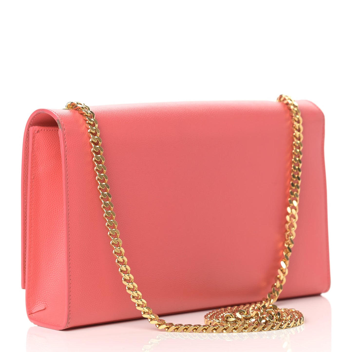 Grain De Poudre Medium Classic Monogram Kate Satchel Rose Clair